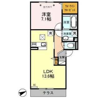 グランドスラム・ミスミ PartII【1階】の間取り