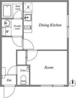 HJ PLACE神楽坂【3階】の間取り
