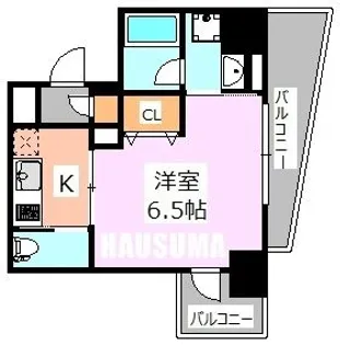 クレイシア巣鴨駅前【2階】の間取り