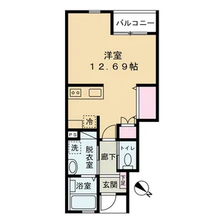 マンダリンツリー【1階】の間取り