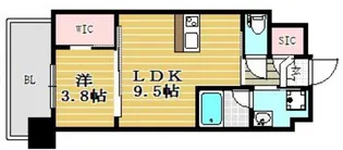 ALFACIO De Clave【14階】の間取り