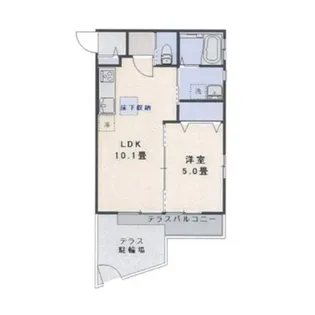 CORTE FELIZ【2階】の間取り