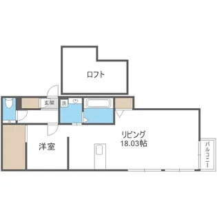 ピオネロ148【5階】の間取り