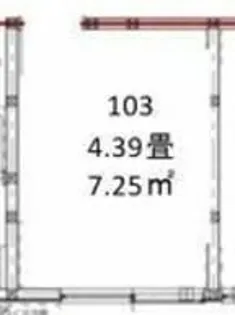 アルビオンシティ京成小岩【1階】の間取り