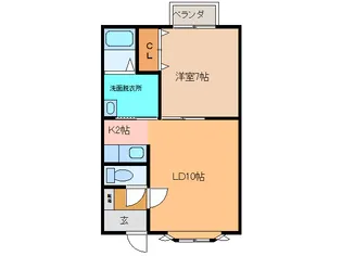 Ysフィールド【1階】の間取り