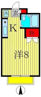 シャトーテル寿 I【1階】の間取り