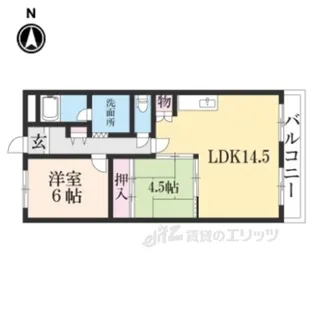 セリマンション【4階】の間取り