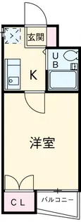 フェニックスマンション小金井【1階】の間取り
