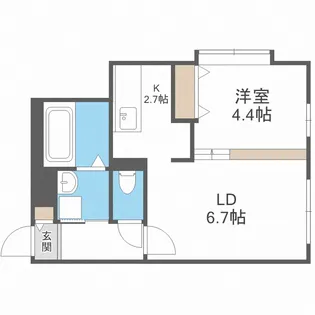 アストラリス【2階】の間取り