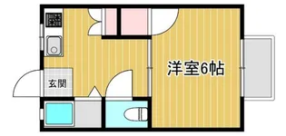 コーポAK【2階】の間取り