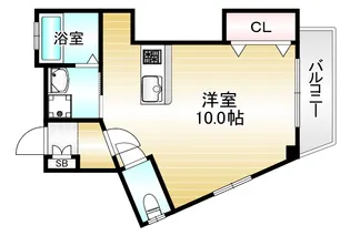 ヴァンテアン【3階】の間取り