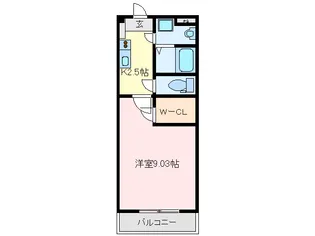 S-FORT鈴鹿【14階】の間取り