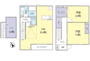 Toujours Bellの間取り