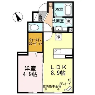 グランドスイート匠二番舘【1階】の間取り