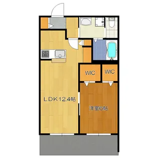 ~Soleado川崎大師~ソレアード川崎大師【1階】の間取り