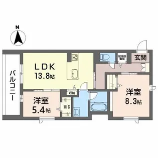 シエロ アズール(Cielo azul)【3階】の間取り