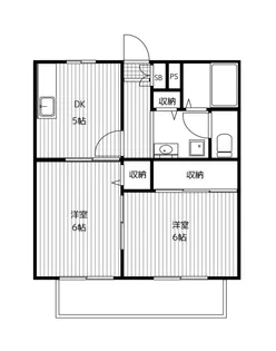ドエルG【2階】の間取り