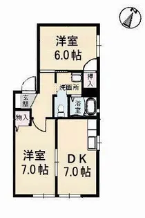 シャーメゾン・M【1階】の間取り