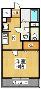 C-SQUARE Sora【3階】の間取り