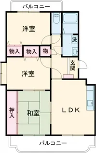 シャルム【2階】の間取り