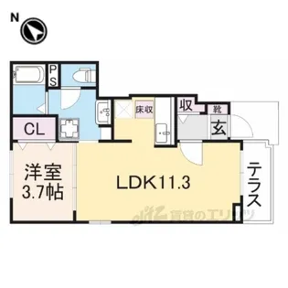 プリムローズ【2階】の間取り