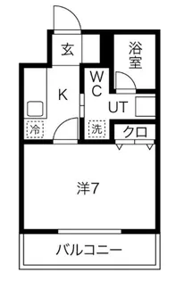 エルスタンザ通町【2階】の間取り