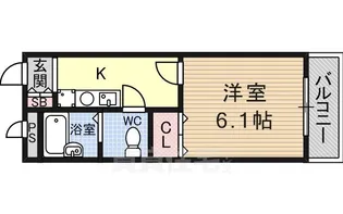 レオパレス524【3階】の間取り