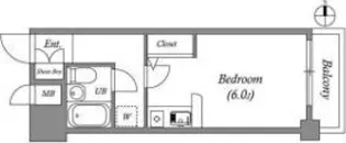 ダイアパレス塚本II番館【1階】の間取り