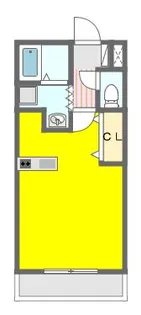 ヴァンベール【2階】の間取り