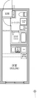 ベルシードステアー亀戸【4階】の間取り