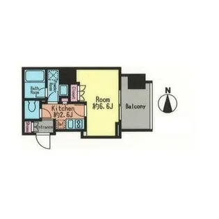 スタイリオ蒲田【2階】の間取り