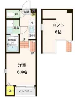 一本杉ヒルズ【1階】の間取り
