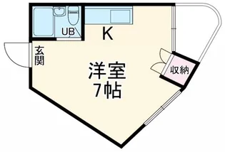カーサ八幡【3階】の間取り