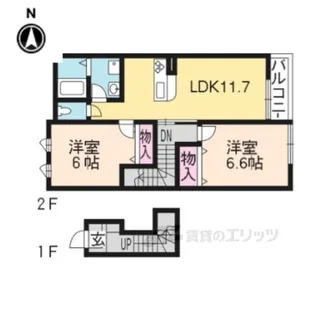 ファインビューヒルズ【2階】の間取り