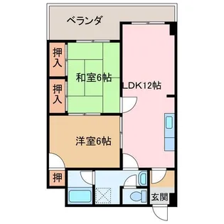Luna et soleil【7階】の間取り