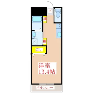 コーポ諏訪 II【1階】の間取り