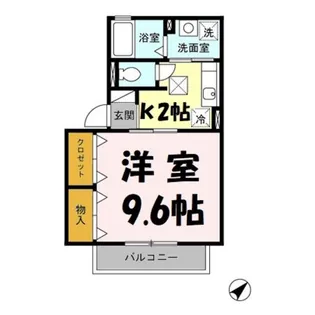 カプチュール【1階】の間取り