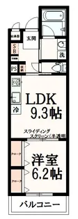 マーキープランドール【1階】の間取り
