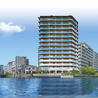 東京都港区芝浦4【マンション】の外観