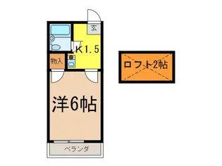 サニースポット【1階】の間取り
