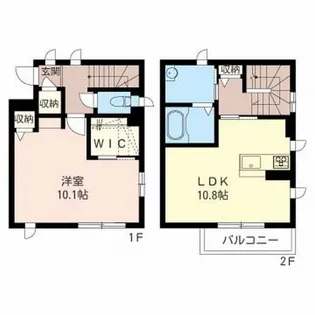 サンスタレ【1階】の間取り