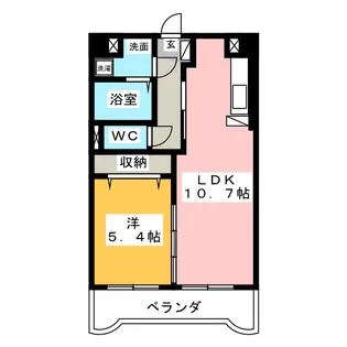 平田パークヒルズ・グッドスリー【1階】の間取り