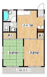 コーポ石川【2階】の間取り