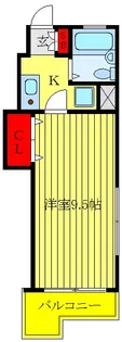 MYフラット宮堀【1階】の間取り
