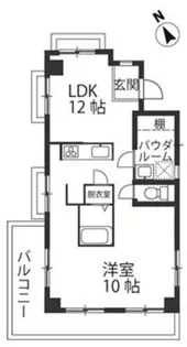 コーポ千樫【2階】の間取り