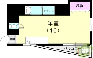 大西ビル【2階】の間取り