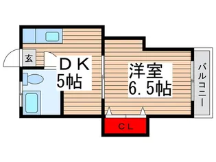 高砂マンション【3階】の間取り