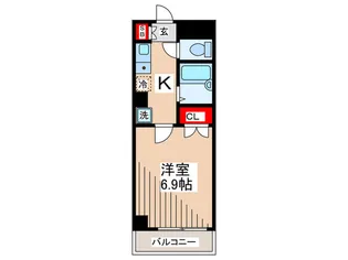清水町ビル【4階】の間取り