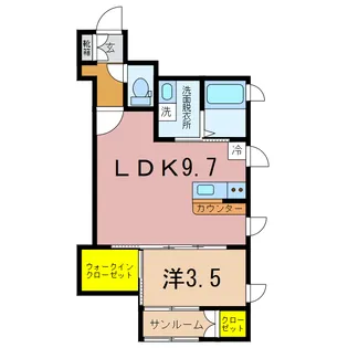 ラズベリー【2階】の間取り