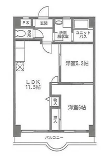 ベルワールドビル【4階】の間取り